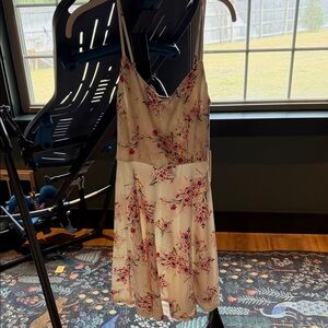 Nine Britton Floral Dress with Spaghetti Straps